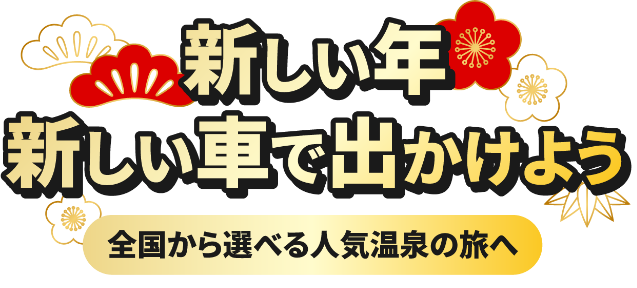 新しい年新しい車で出かけよう